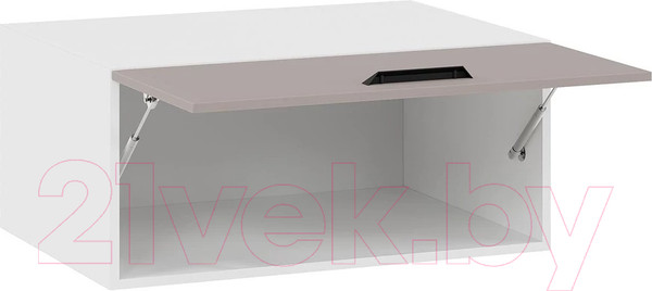 Изображение товара Шкаф навесной для кухни ТриЯ Тиана 1В8ГП (белый/мокко супермат)