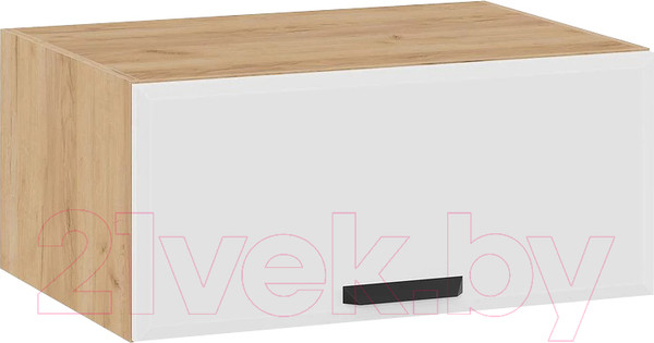 Изображение товара Шкаф навесной для кухни ТриЯ Тиана 1В8ГП (дуб крафт золотой/белый супермат)