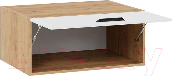 Изображение товара Шкаф навесной для кухни ТриЯ Тиана 1В8ГП (дуб крафт золотой/белый супермат)