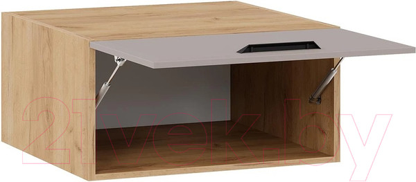 Изображение товара Шкаф навесной для кухни ТриЯ Тиана 1В8ГП (дуб крафт золотой/мокко супермат)