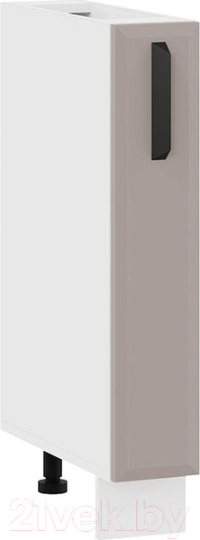 Изображение товара Шкаф карго ТриЯ Тиана 1Н15К (белый/мокко супермат)