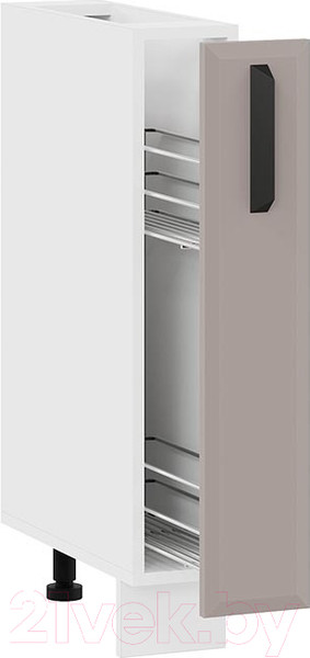 Изображение товара Шкаф карго ТриЯ Тиана 1Н15К (белый/мокко супермат)