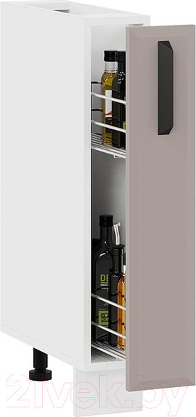 Изображение товара Шкаф карго ТриЯ Тиана 1Н15К (белый/мокко супермат)