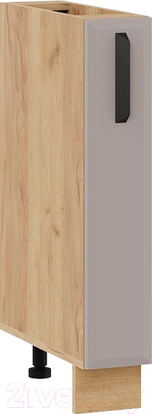 Изображение товара Шкаф карго ТриЯ Тиана 1Н15К (дуб крафт золотой/мокко супермат)