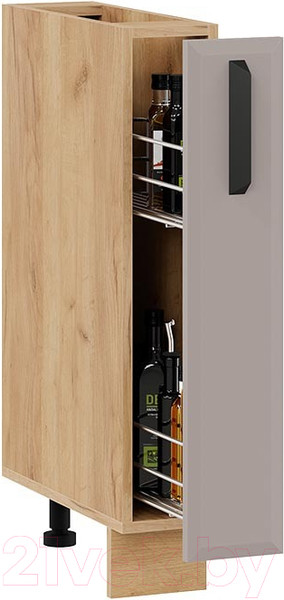 Изображение товара Шкаф карго ТриЯ Тиана 1Н15К (дуб крафт золотой/мокко супермат)