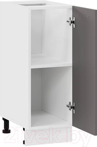 Изображение товара Шкаф-стол кухонный ТриЯ Тиана 1Н3 (белый/асфальт супермат)