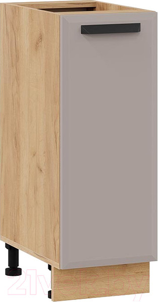 Изображение товара Шкаф-стол кухонный ТриЯ Тиана 1Н3 (дуб крафт золотой/мокко супермат)