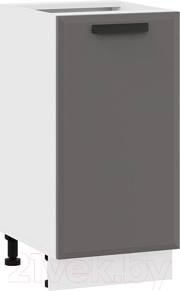 Изображение товара Шкаф-стол кухонный ТриЯ Тиана 1Н4 (белый/асфальт супермат)