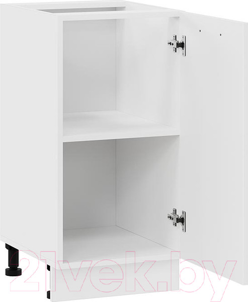 Изображение товара Шкаф-стол кухонный ТриЯ Тиана 1Н4 (белый/белый супермат)