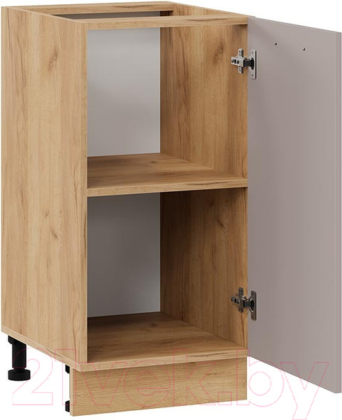 Изображение товара Шкаф-стол кухонный ТриЯ Тиана 1Н4 (дуб крафт золотой/мокко супермат)