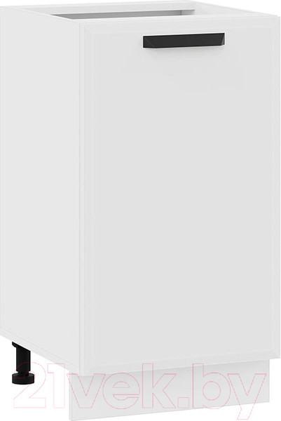 Изображение товара Шкаф-стол кухонный ТриЯ Тиана 1Н45 (белый/белый супермат)