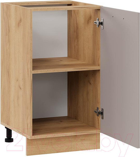 Изображение товара Шкаф-стол кухонный ТриЯ Тиана 1Н45 (дуб крафт золотой/мокко супермат)