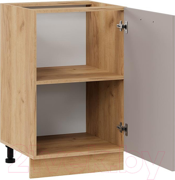 Изображение товара Шкаф-стол кухонный ТриЯ Тиана 1Н5 (дуб крафт золотой/мокко супермат)