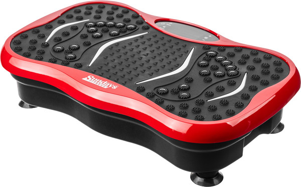 Изображение товара Виброплатформа Sundays Fitness Simple Line GB-CF002S (черный/красный)