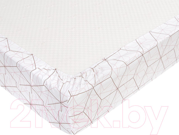 Изображение товара Простыня АртПостель Кардинал на резинке 943 (140x200)