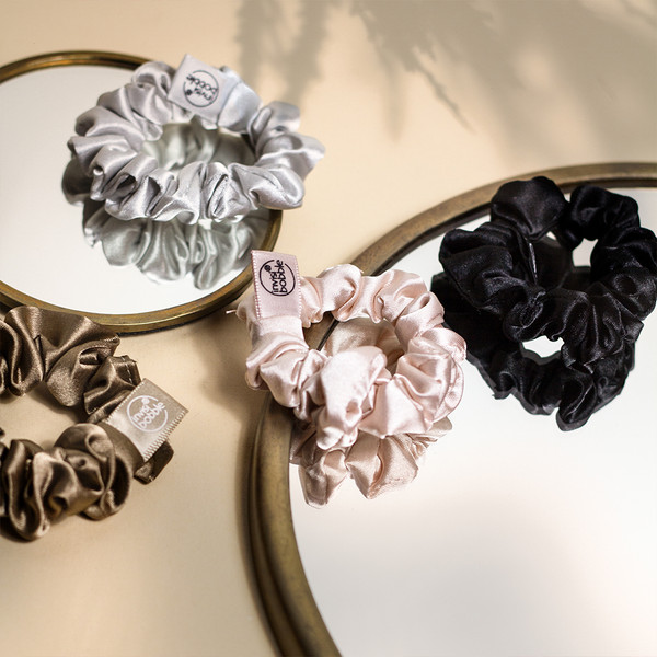 Изображение товара Набор резинок для волос Invisibobble Sprunchie Slim True Golden (в картоне)