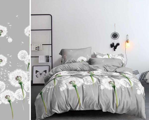 Изображение товара Комплект постельного белья Бояртекс №12510-08 2.0 с европростыней (полисатин)