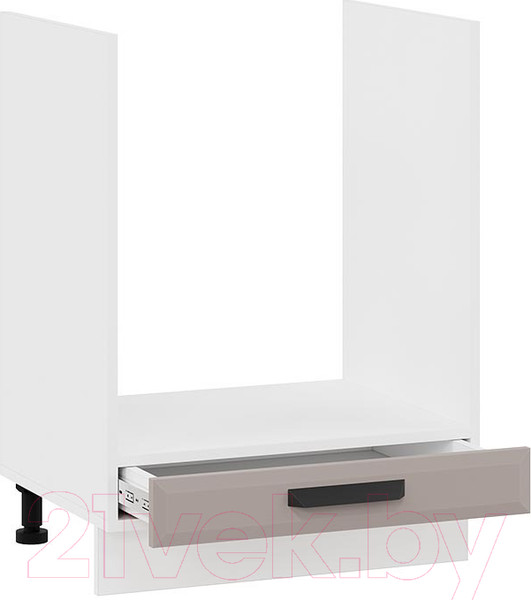 Изображение товара Шкаф под духовку ТриЯ Тиана 1Н6Б (белый/мокко супермат)
