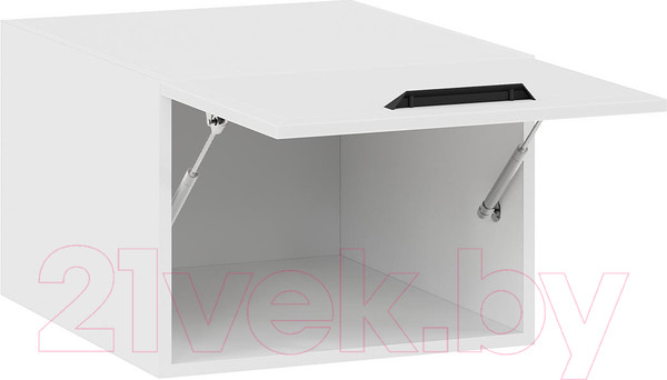 Изображение товара Шкаф навесной для кухни ТриЯ Тиана 1В5ГП (белый/белый супермат)