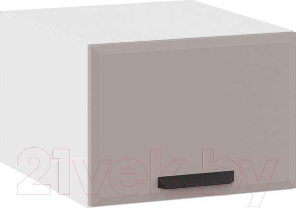 Изображение товара Шкаф навесной для кухни ТриЯ Тиана 1В5ГП (белый/мокко супермат)