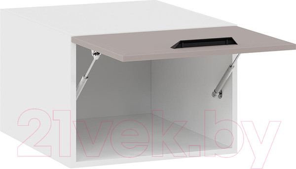 Изображение товара Шкаф навесной для кухни ТриЯ Тиана 1В5ГП (белый/мокко супермат)