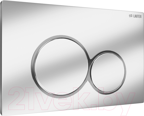 Изображение товара Кнопка для инсталляции Lauter 219701E (хром)