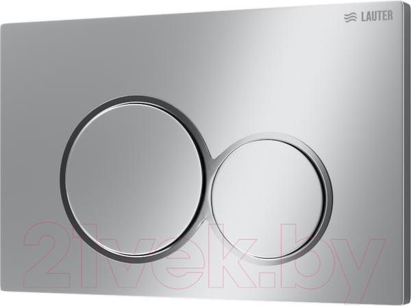 Изображение товара Кнопка для инсталляции Lauter 219701E (хром)