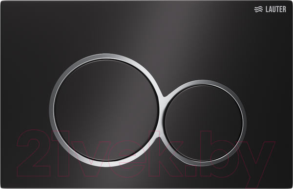 Изображение товара Кнопка для инсталляции Lauter 219704E (черный)