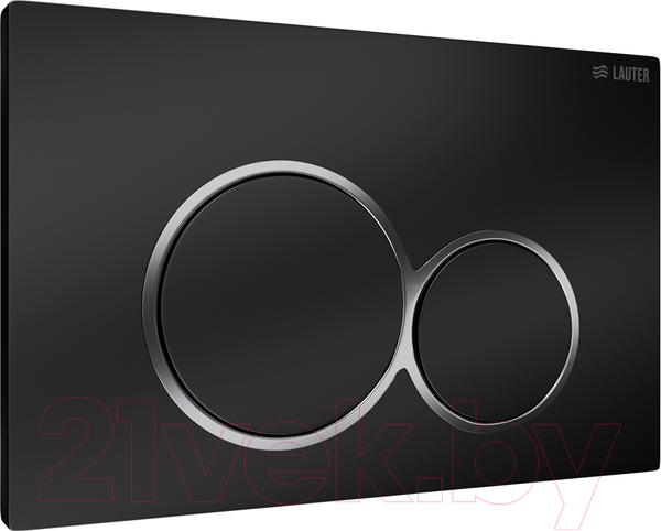 Изображение товара Кнопка для инсталляции Lauter 219704E (черный)