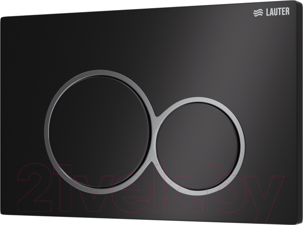 Изображение товара Кнопка для инсталляции Lauter 219704E (черный)