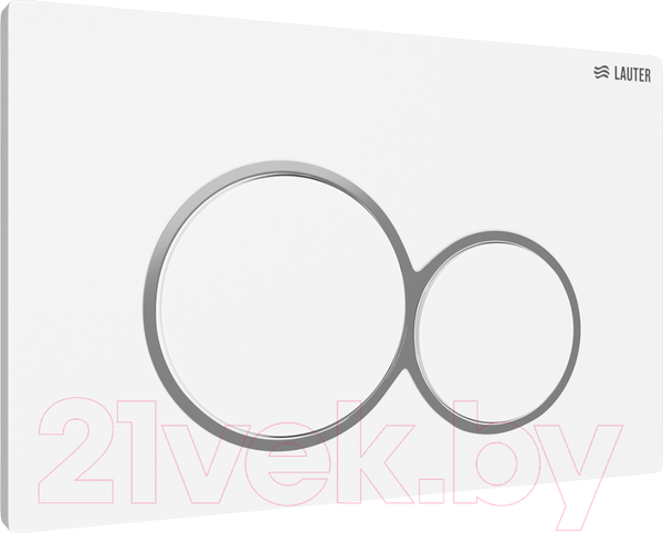 Изображение товара Кнопка для инсталляции Lauter 219702E (белый)