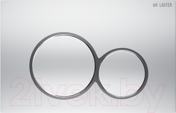 Изображение товара Кнопка для инсталляции Lauter 219703E (сатин)