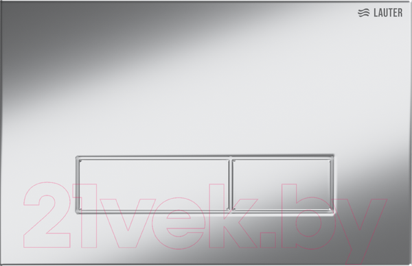 Изображение товара Кнопка для инсталляции Lauter 219701HD (хром)