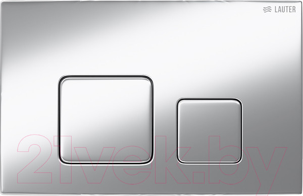 Изображение товара Кнопка для инсталляции Lauter 219701F (хром)
