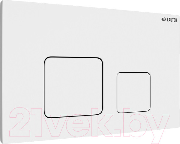 Изображение товара Кнопка для инсталляции Lauter 219702F (белый)