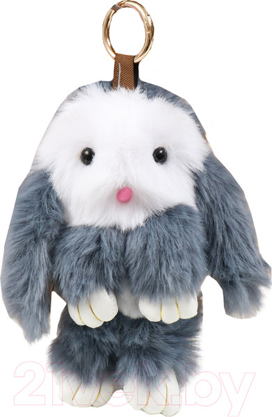 Изображение товара Мягкая игрушка Sima-Land Крольчонок / 2319947 (серый/белый)