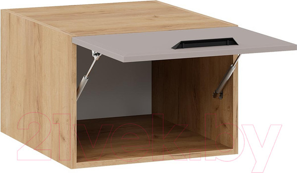 Изображение товара Шкаф навесной для кухни ТриЯ Тиана 1В5ГП (дуб крафт золотой/мокко супермат)