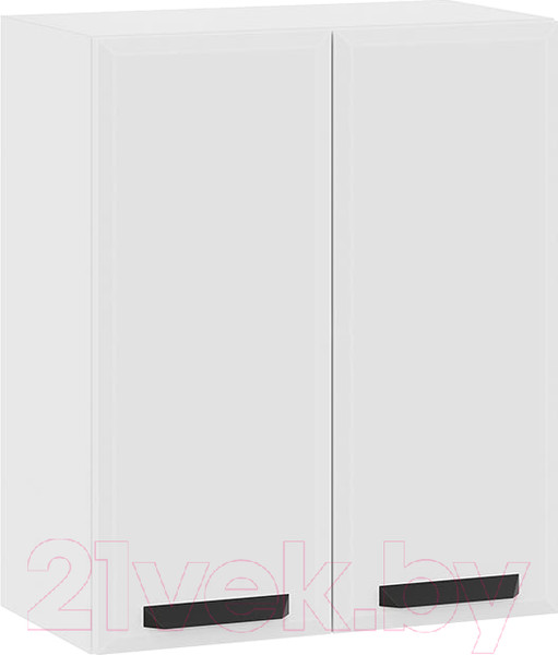 Изображение товара Шкаф навесной для кухни ТриЯ Тиана 1В6 (белый/белый супермат)