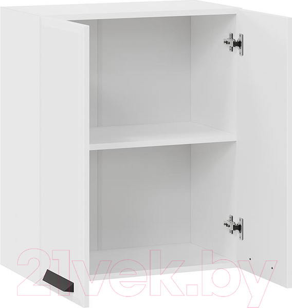 Изображение товара Шкаф навесной для кухни ТриЯ Тиана 1В6 (белый/белый супермат)