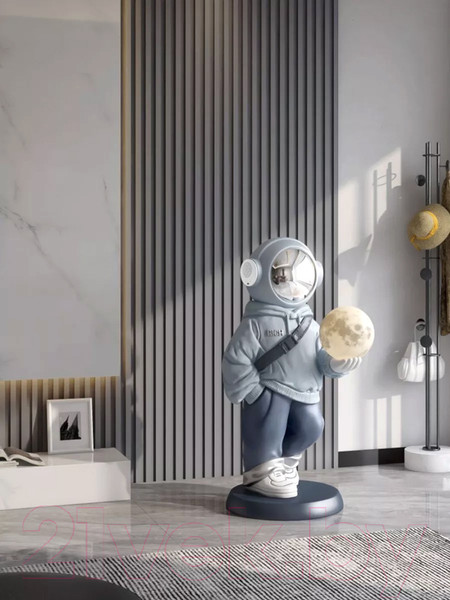 Изображение товара Ночник Merry Bear Home Decor Мальчик Астронавт на Луне / 20169236