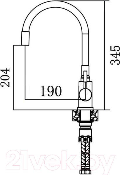 Изображение товара Смеситель Антей Дюна 511518-ANT