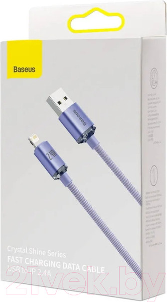 Изображение товара Кабель Baseus CAJY000105 (2м, фиолетовый)