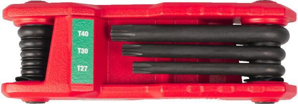 Изображение товара Набор ключей Milwaukee Torx T9-T40 / 4932480979 (8шт)