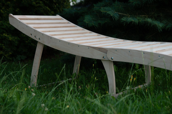 Изображение товара Шезлонг КомфортПром Из фанеры / 102123347 (600х1870мм)