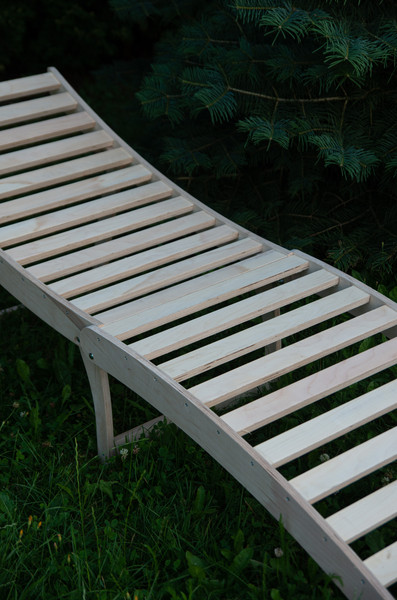 Изображение товара Шезлонг КомфортПром Из фанеры / 102123347 (600х1870мм)