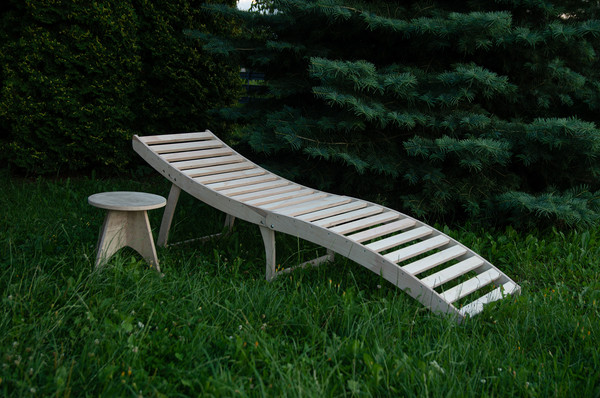 Изображение товара Шезлонг КомфортПром Из фанеры / 102123347 (600х1870мм)