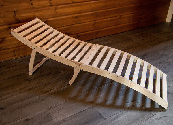 Изображение товара Шезлонг КомфортПром Из фанеры / 102123347 (600х1870мм)
