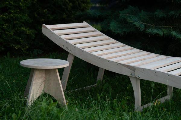 Изображение товара Шезлонг КомфортПром Из фанеры / 102123347 (600х1870мм)