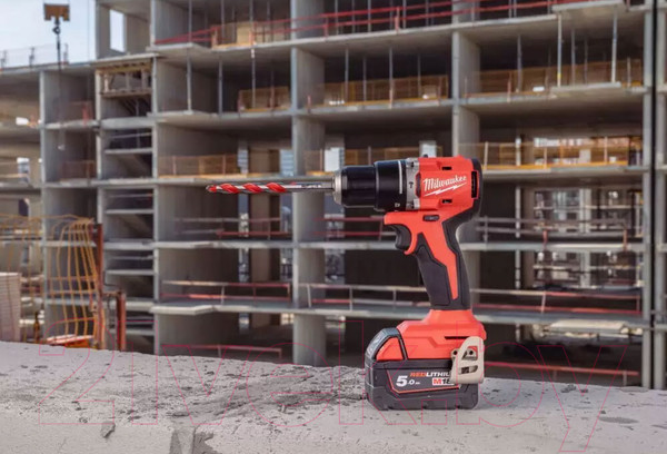 Изображение товара Аккумуляторная дрель-шуруповерт Milwaukee 4933492820