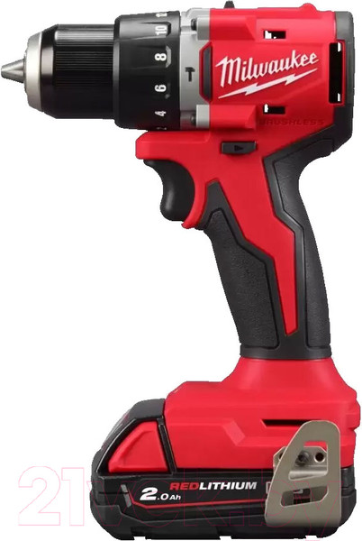 Изображение товара Аккумуляторная дрель-шуруповерт Milwaukee 4933492822